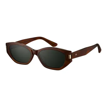 LOHO Plate Frame Irregular Shape Sunglasses Unisex