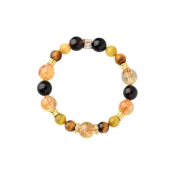 Bubble Scallops Crystal Bracelets Unisex