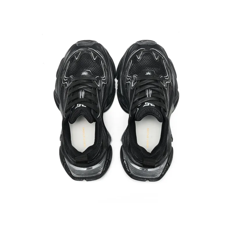 LEECAT STUDIO Slip Resistant, Abrasion Resistant, Breathable Low Top Chunky Sneakers Women's-11