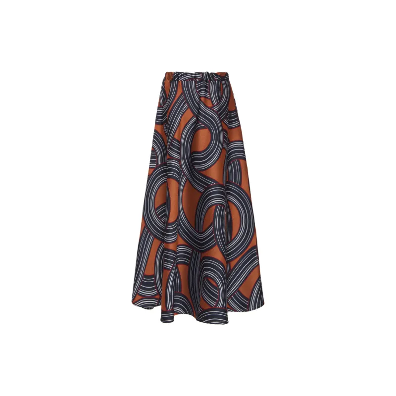 La DOUBLEJ. Jacquard Midi Skirt-1