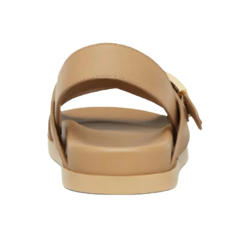 FENDI Feel Strap Sandals Women's Beige-4