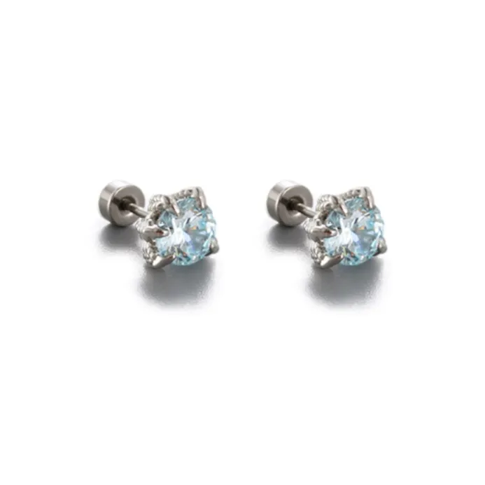 SHEEHHYY Alloy Stud Earrings Women's-10