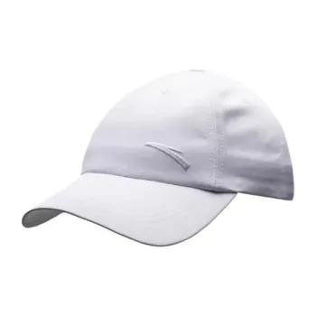 Anta Stretch Twill Baseball Caps Unisex White