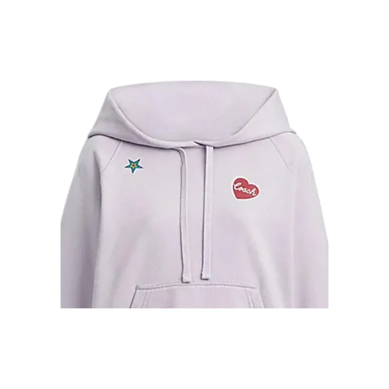 COACH SS24 Sweatshirt Women's Light Purple-4