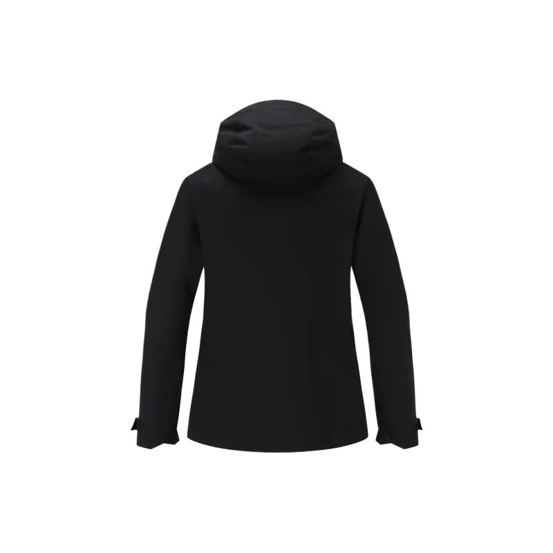 DECATHLON Hiking, Urban Living, Travel, Commuting, Ice Climbing, And Rock Climbing Jacket Women's Smoky Black-1
