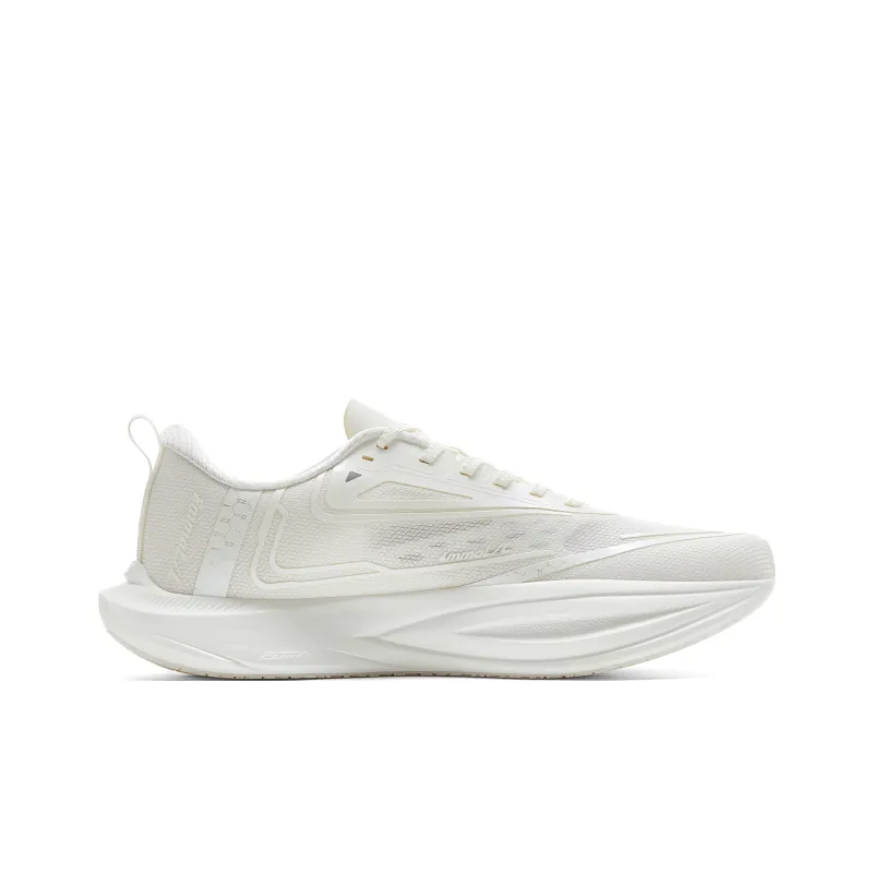 PEAK Cushioning Rebound Abrasion Resistant Breathable Anti Rollover Slip Resistant Low Top Running Shoes Men's Ivory-1
