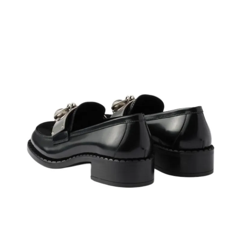 PRADA Loafers 3.5cm Women's Black-3