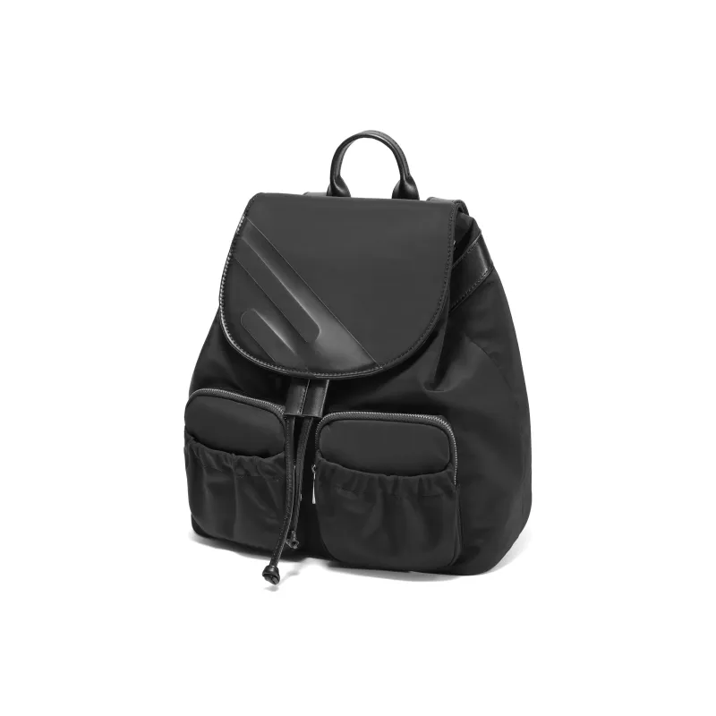 BELLE Fabric Backpack Women's Black-1