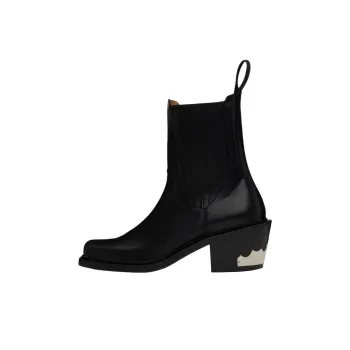TOGA VIRILIS Short Chelsea Boots Men's Black