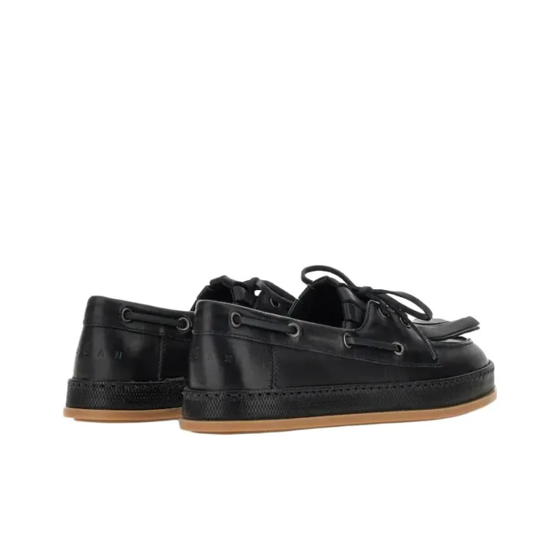 HOGAN H683 Casual Single Shoes 3cm Women's Black-3