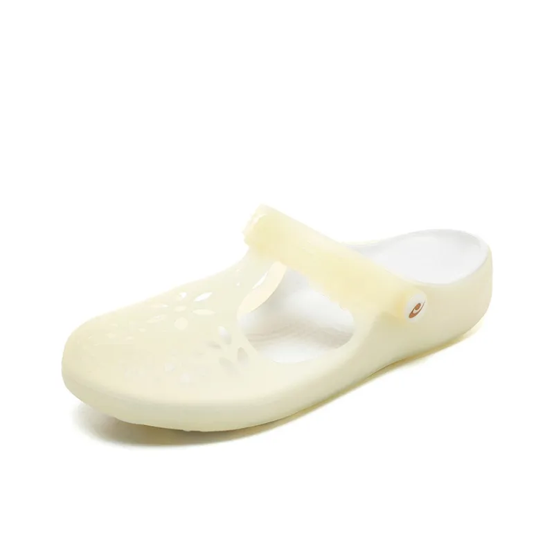 JSWEI Slip Resistant Odor Resistant Abrasion Resistant Wrap toe Slippers Women's-10