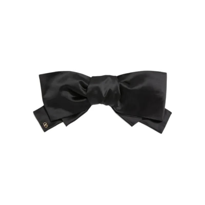 Valentino Acetate Hair Clips Women's Black-0