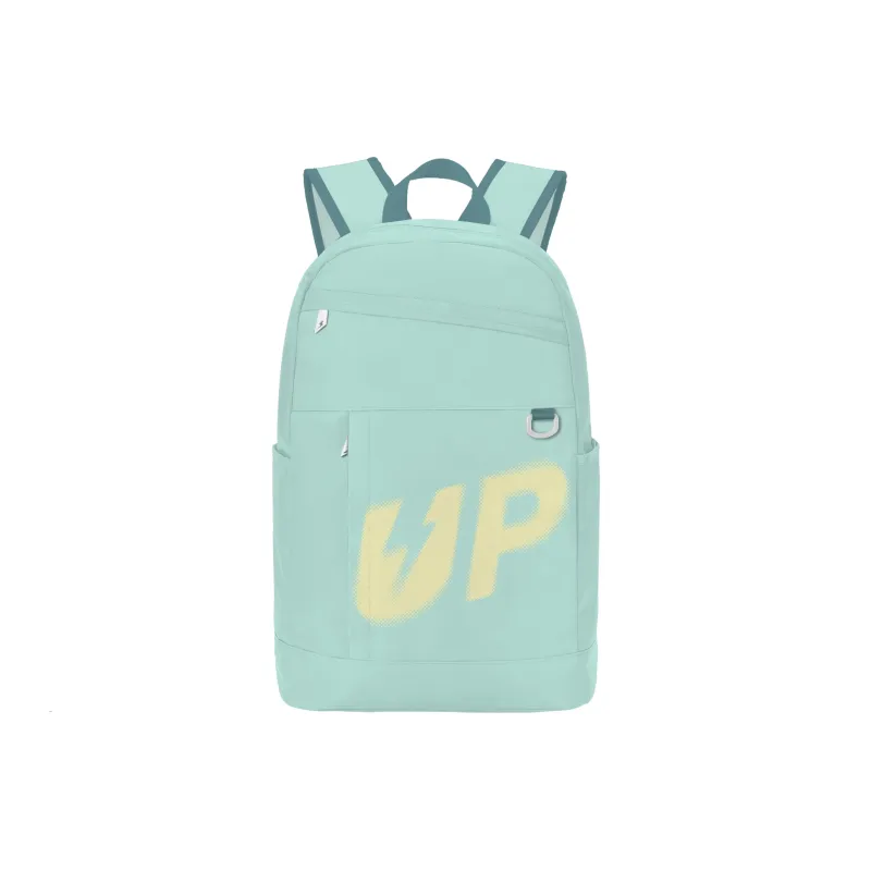 TURN UP Polyester Backpack Regular Unisex Cyan-5