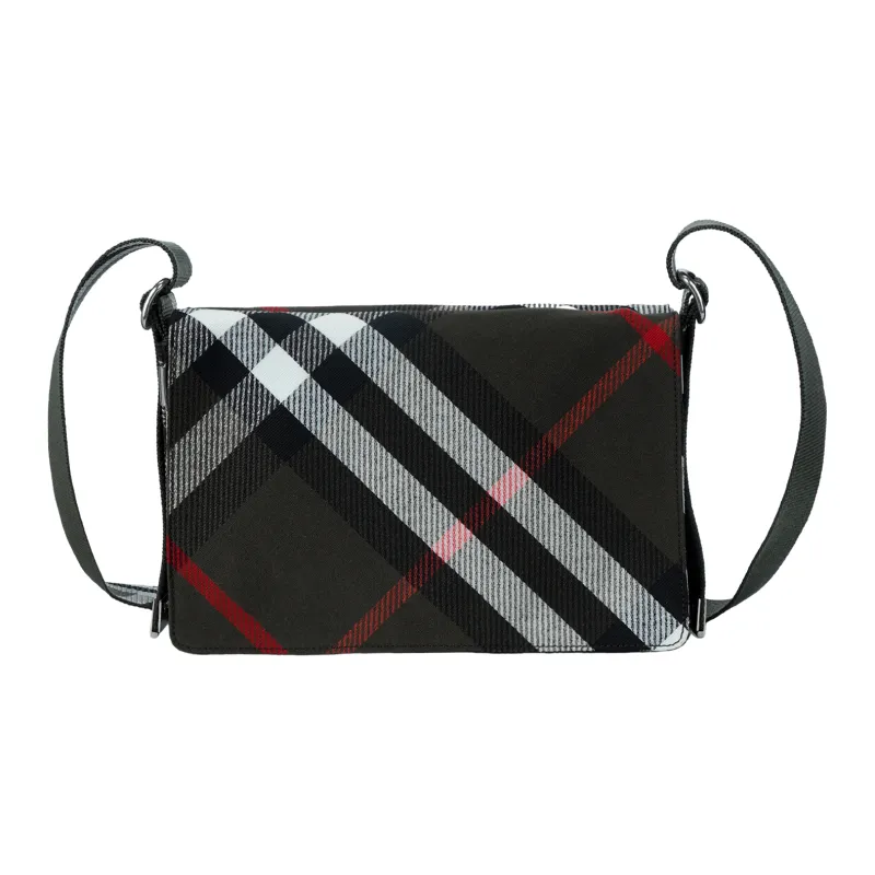 Burberry Trench Polyester Shoulder Bag, Crossbody Bag Men's Lake Color-1