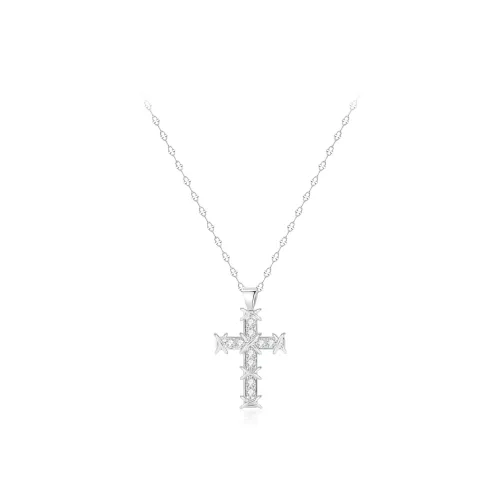 PRETTY DIARY Zircon Necklaces Women's