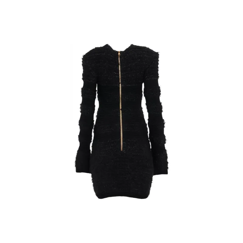 BALMAIN Tweed Mini Dress-1