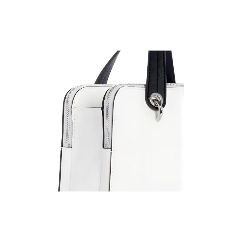 GUESS Artificial Leather Handbag Shoulder Bag Crossbody Bag Small Size Women's White-3