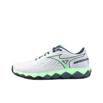 Mizuno Wave Enforce Tour Low Top Tennis Shoes Men's White