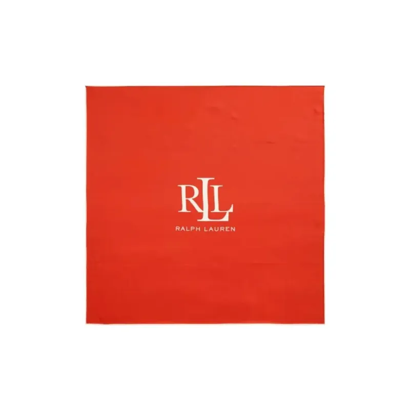 Polo Ralph Lauren Silk Scarves Unisex Orange-0