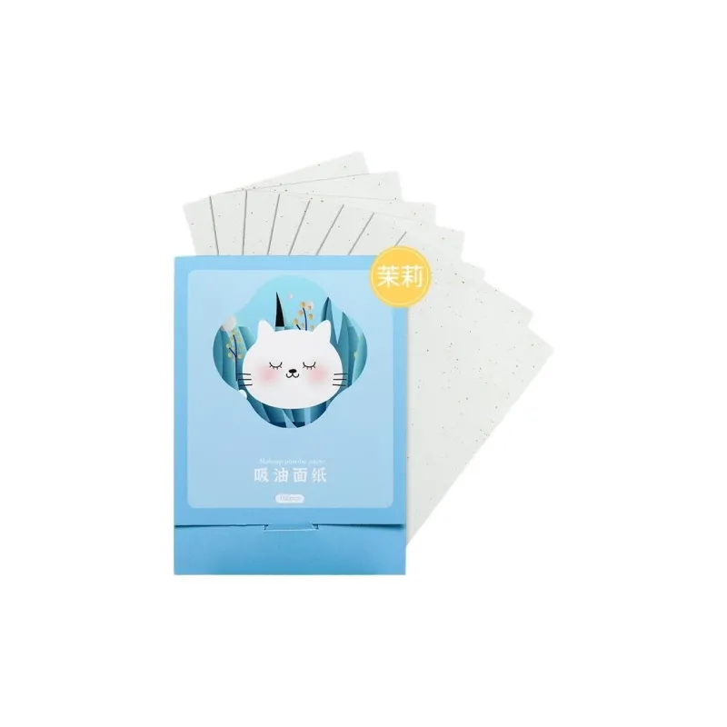 NKMA Animal Oil Absorbent Paper Refreshing Oil Control 100 Tablets-2