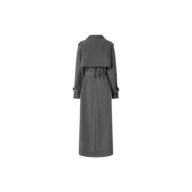 PINKO Belted Trench Coat-1