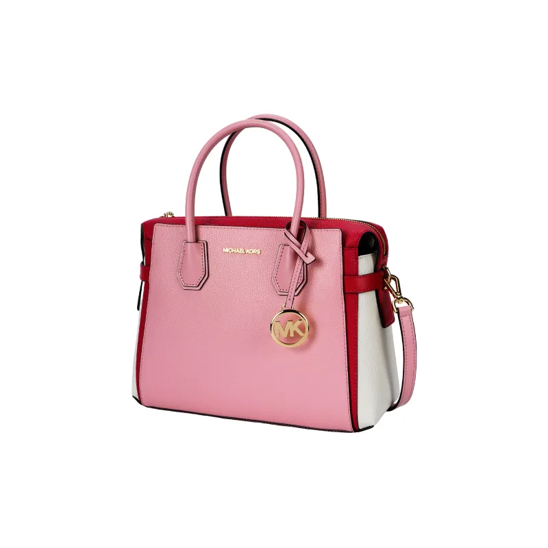 MICHAEL KORS Polyurethane Crossbody One Shoulder Handbag Medium Size Women's Pink Multicolor-2