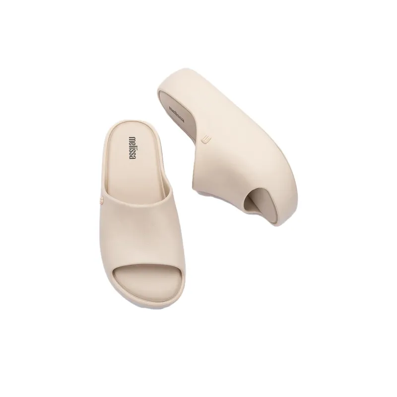 Melissa Slide Slippers Women's Black/Beige/Pink-2