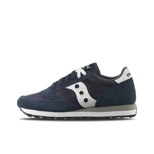 Saucony DXN Trainer Anti-Slip Wear-Resistant Low-Top Casual Shoes Women's Dark Blue