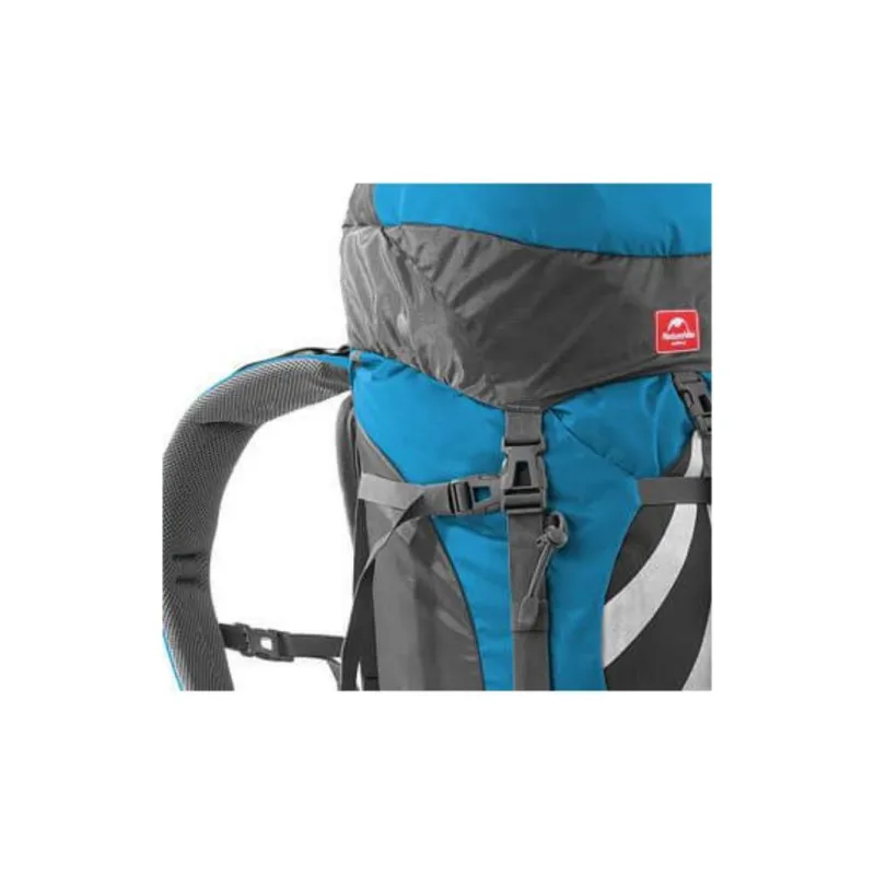 NATUREHIKE Nylon Outdoor Mountaineering Bag Backpack Large Size Unisex Blue-2