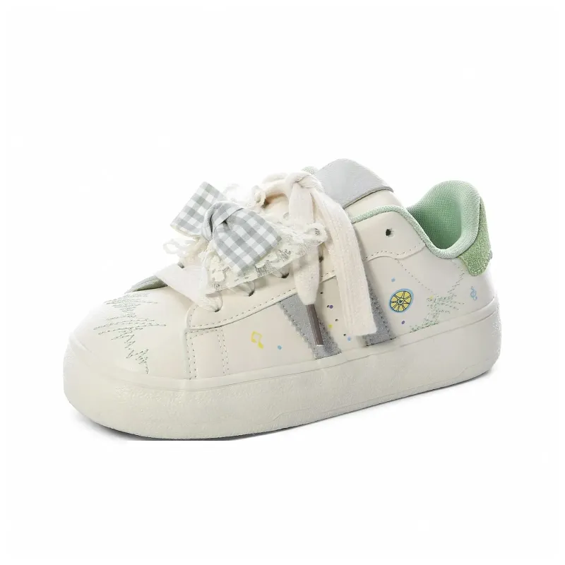 Teddy Bear Collection Coverage Slip Resistant And Abrasion Resistant Low Top Skateboard Shoes Women's-34