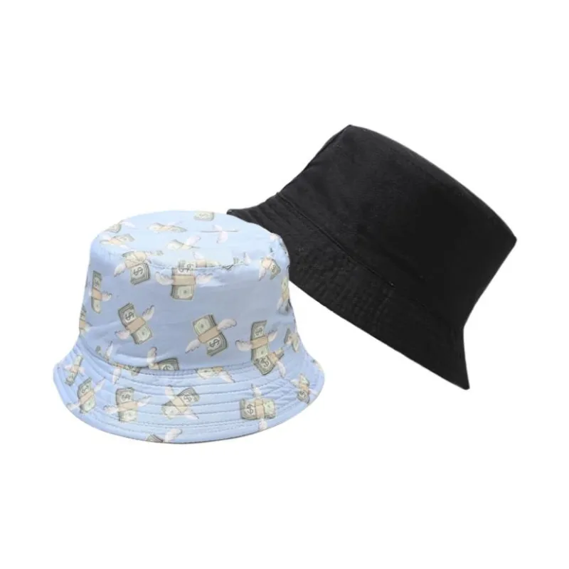 Lanza Polyester Bucket Hats Unisex-2