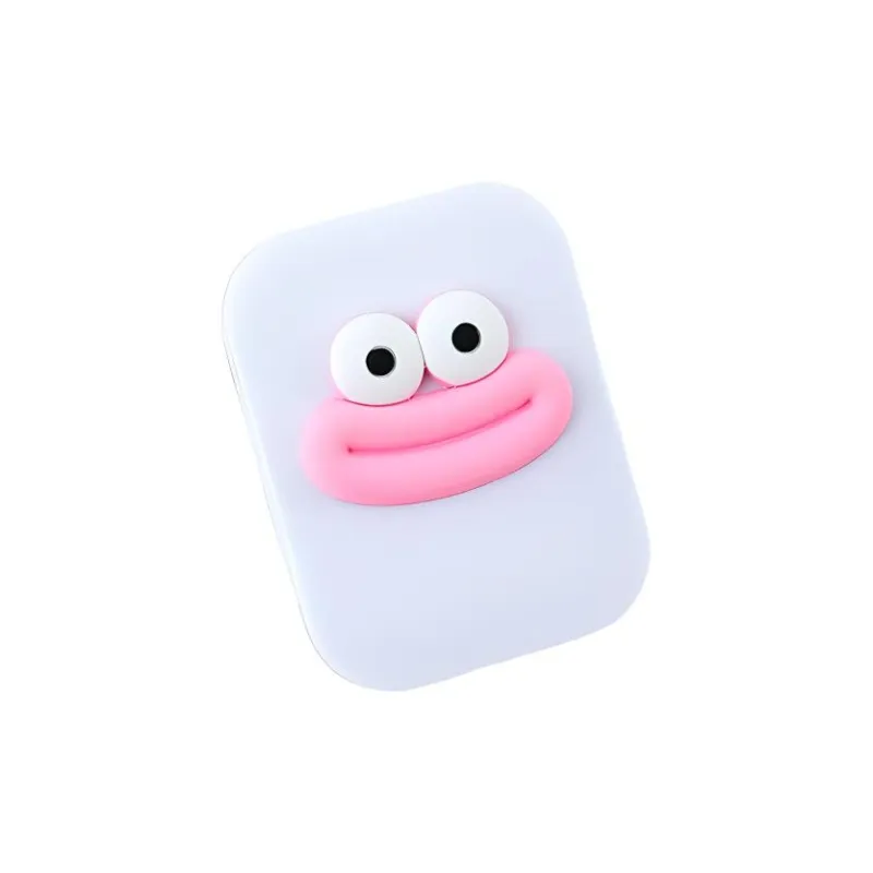 JOYTOUR Quirky Sausage Lips Folding Comb With Brush Small Mirror-10