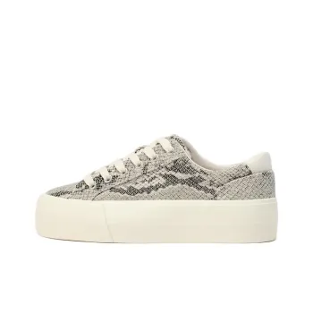 ZARA Low Top Casual Shoes Women's Snakeskin Print