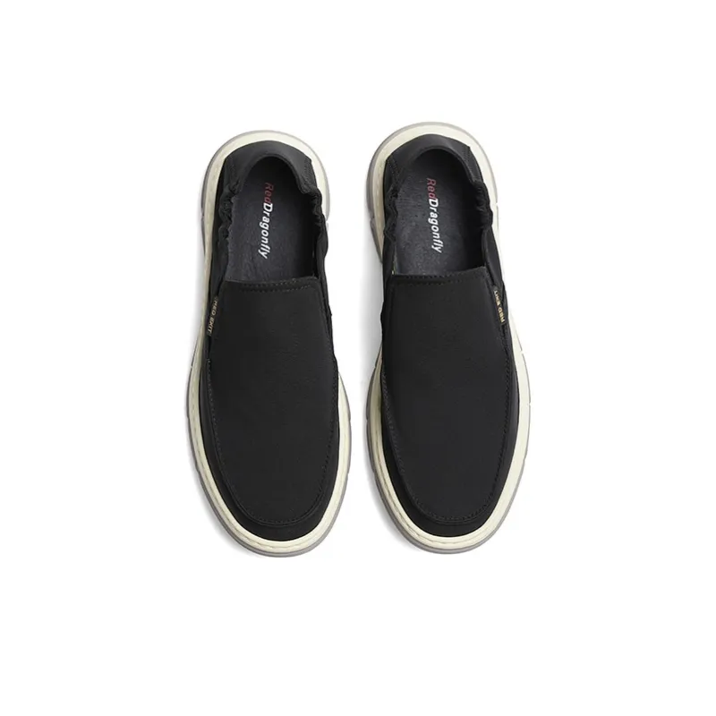 RED DRAGONFLY Men's Casual Shoes Men's Black Gray Khaki-2