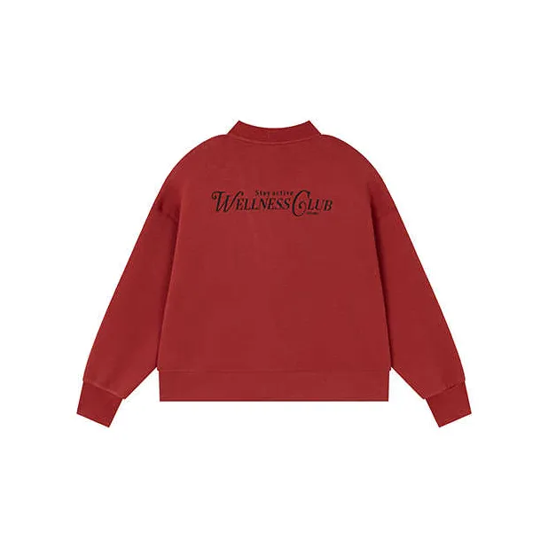 361° Sweatshirt Women's Zelkova Red-1