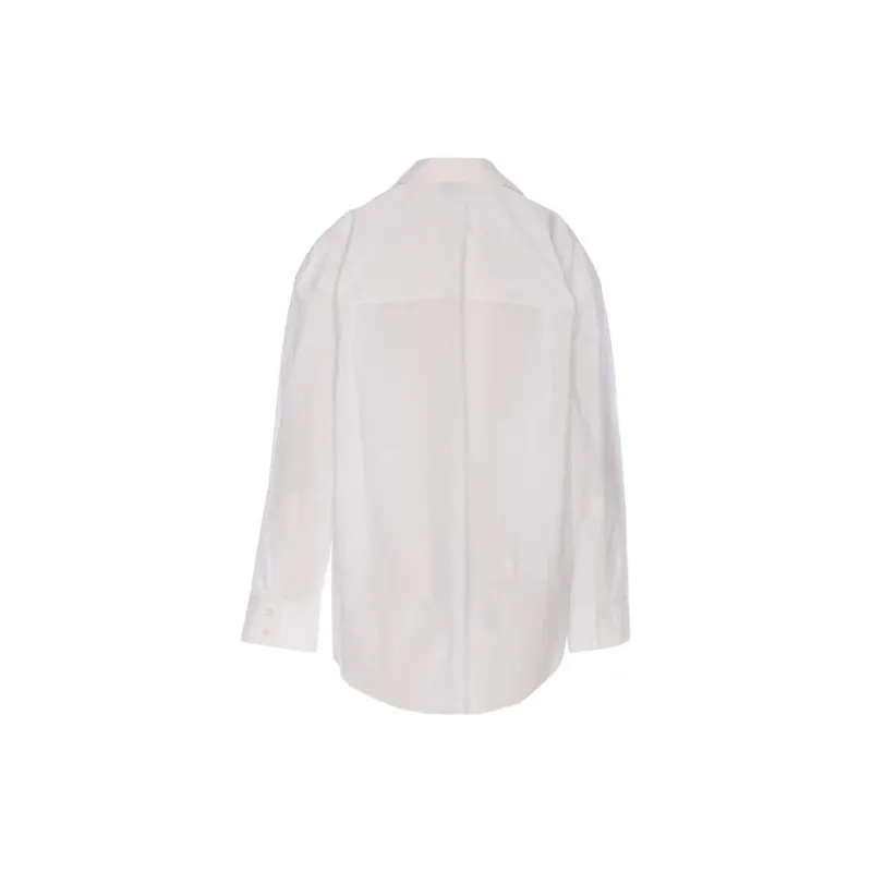 PINKO Capirai Embellished V Neck Shirt-1