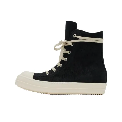 RICK OWENS/RO Porterville High Top Skateboard Shoes Men's Black