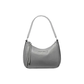 MICHAEL KORS Jet Set Charm Series Leather Shoulder Bag Trumpets Women's Gray