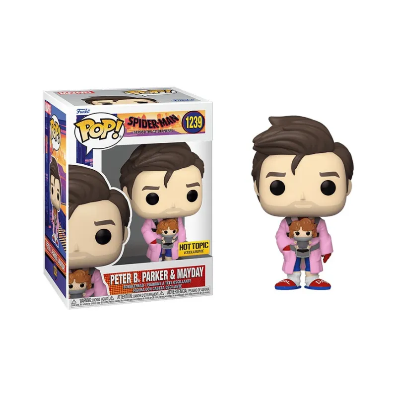 Funko Record S-M:ATSV Peter B. Parker And May Parker Chibi Figures-2