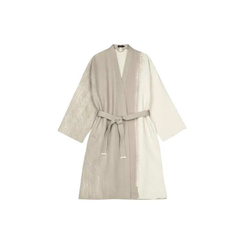 Marimekko Bathrobes Unisex Gray White-0