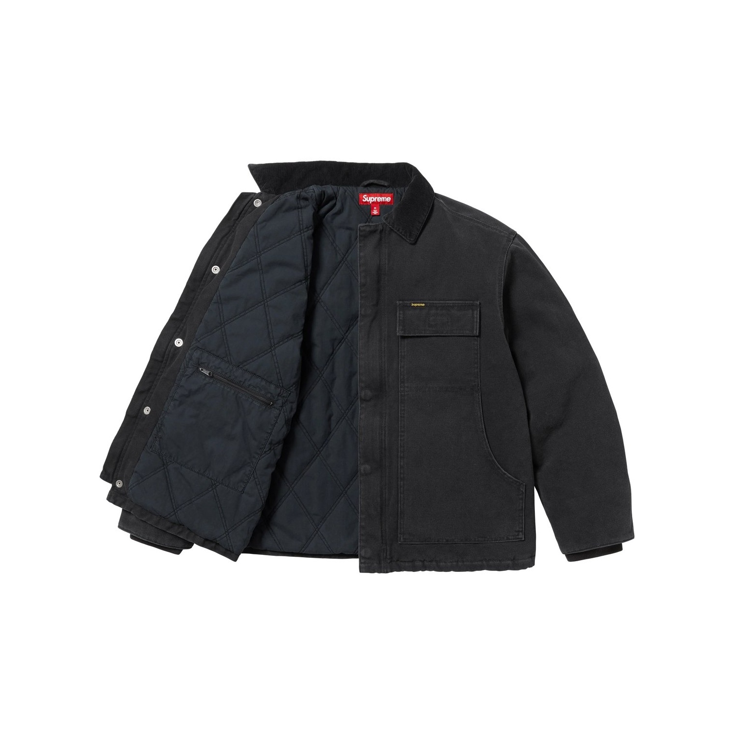 Supreme Old English Canvas Work Jacket Supreme Old English Canvas
