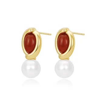 Lady Go Faux Pearl Earrings Women's