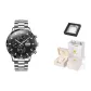 Black Circle Black Dial Box