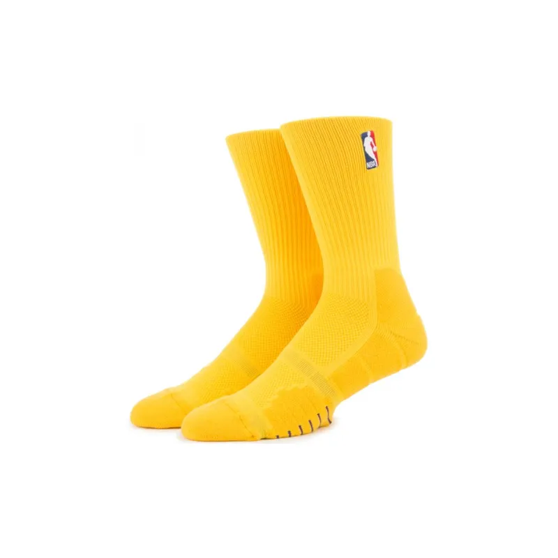 Nike x NBA Basketball Socks Unisex 1 Pack Yellow-2