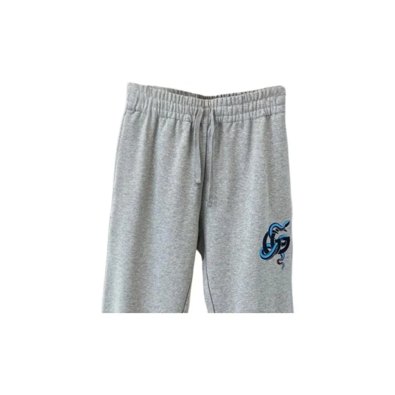 GUCCI SS25 Knitted Sweatpants Men's Heather Gray-2