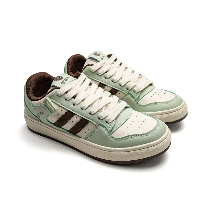 Far Waves Anti Slip Wear Resistant Low Top Skateboard Shoes Men's-6