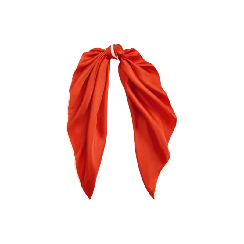 Polo Ralph Lauren Silk Scarves Unisex Orange-1