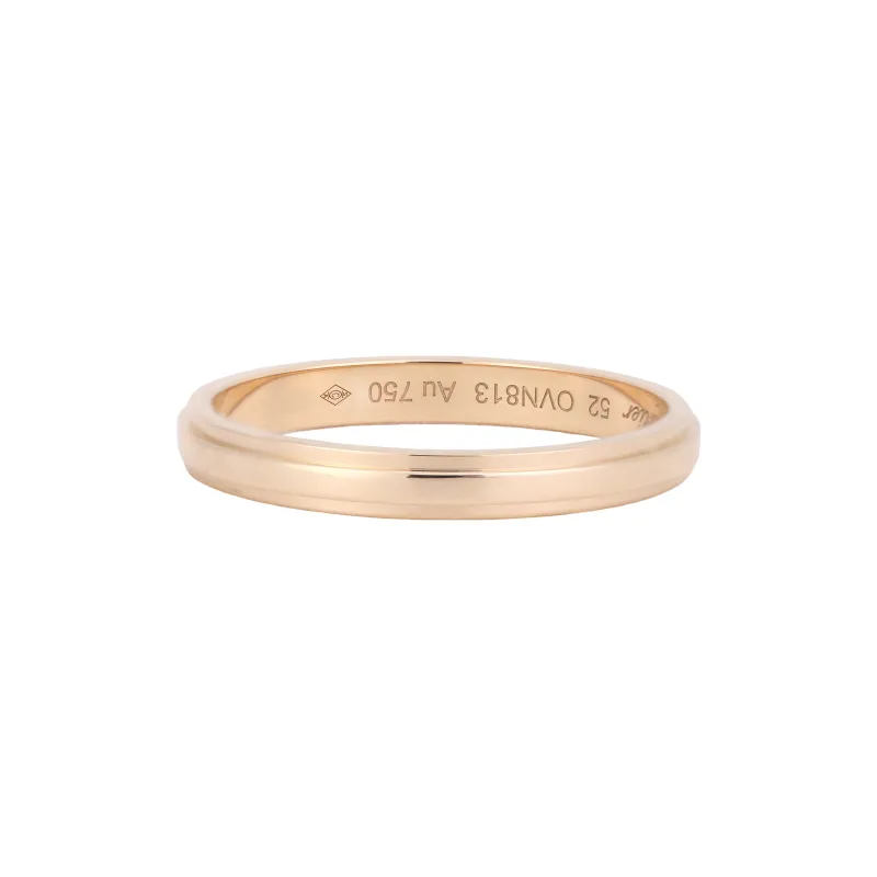 CARTIER 18K Rose Gold Rings Unisex-1