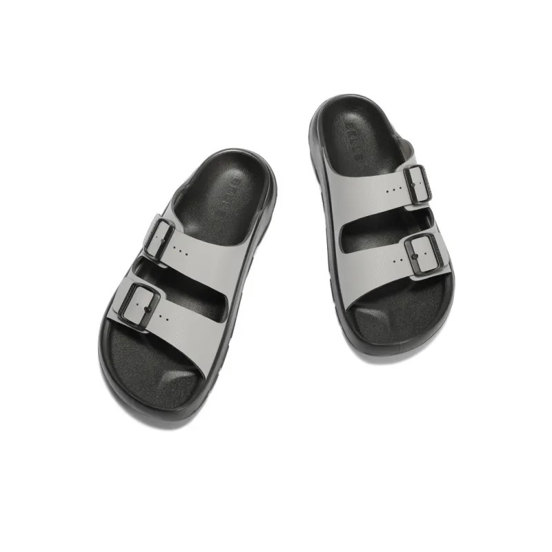 BELLE Slide Slippers Men Gray, Blue-6