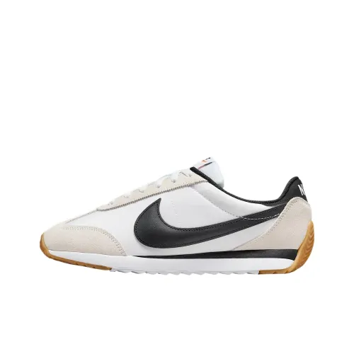 Nike Pacific Anti Slip And Wear Resistant Breathable Low Top Casual Shoes Women's White Black